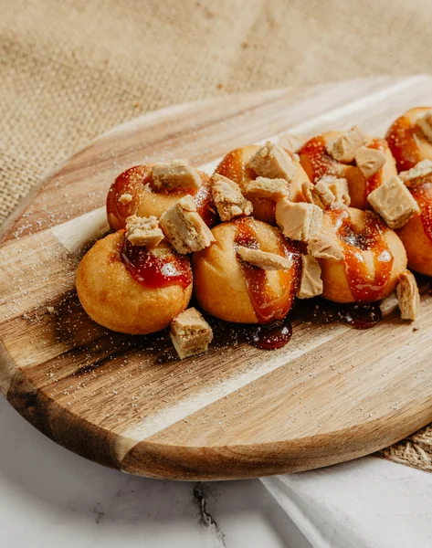 Poutine dessert à l’érable et caramel