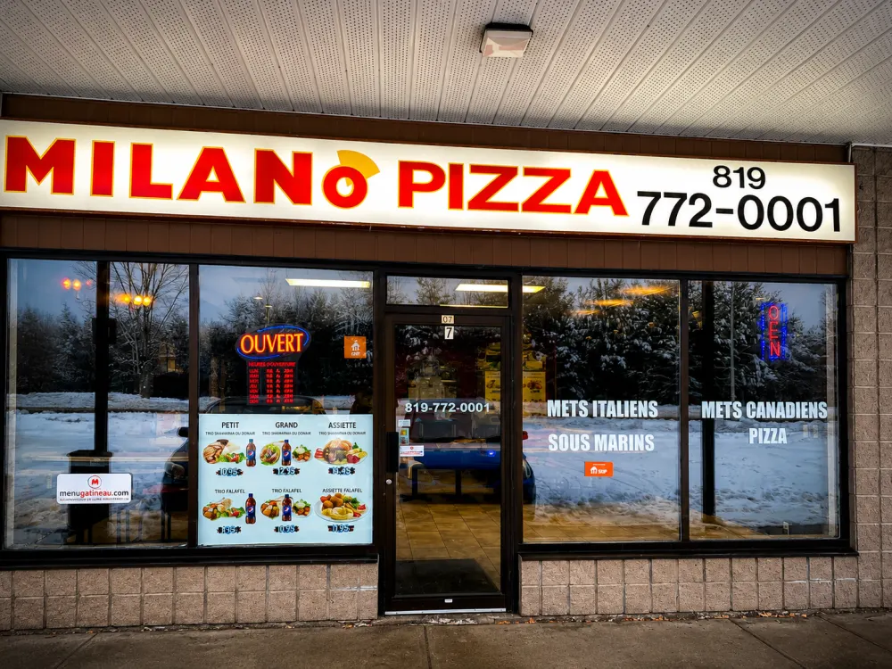 Milano Pizzeria Hull — 455 Boul. Riel